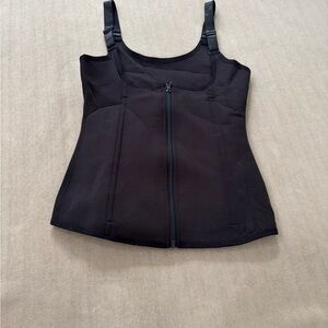 Black Zippered waist trainer